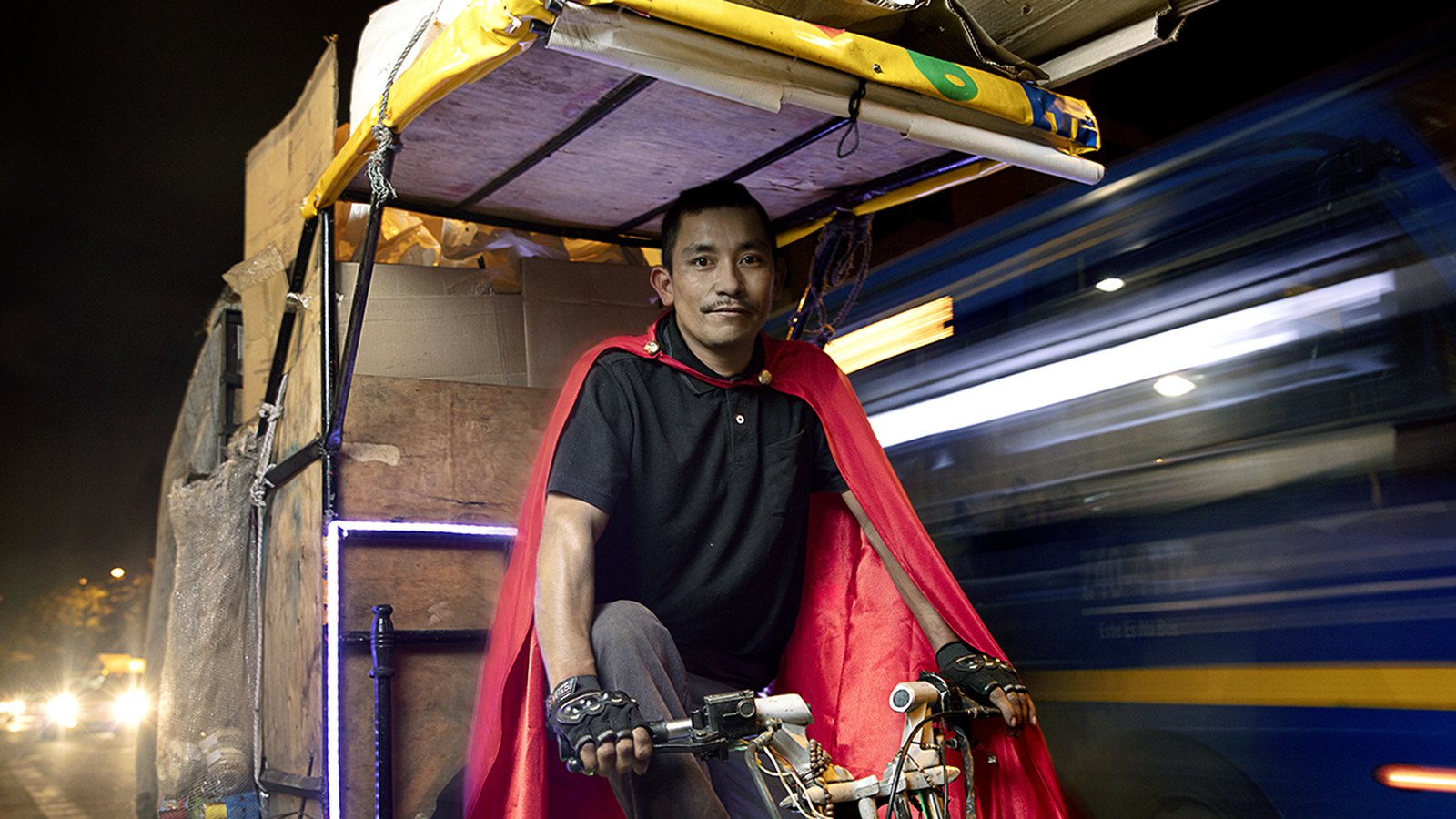Heroes of the Earth: Bogota's Night Recyclers, in Capes