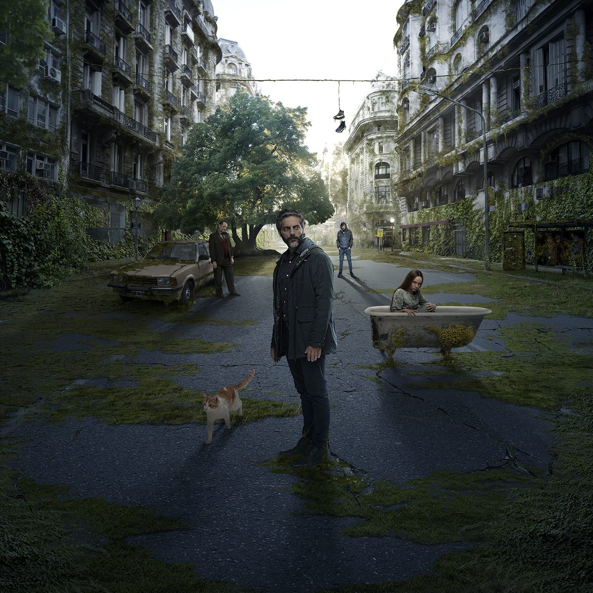 El Jardín de Bronce: Key Art for an HBO Thriller in Buenos Aires