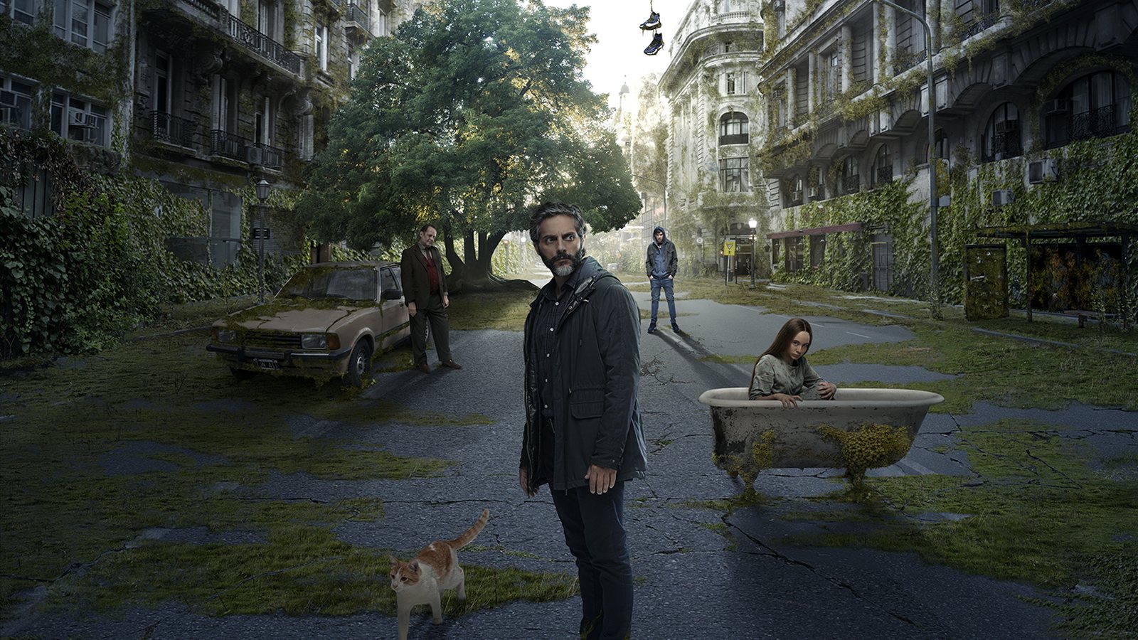 El Jardín de Bronce: Key Art for an HBO Thriller in Buenos Aires