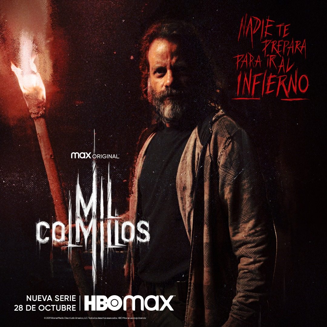 A Mil Colmillos character key-art poster
