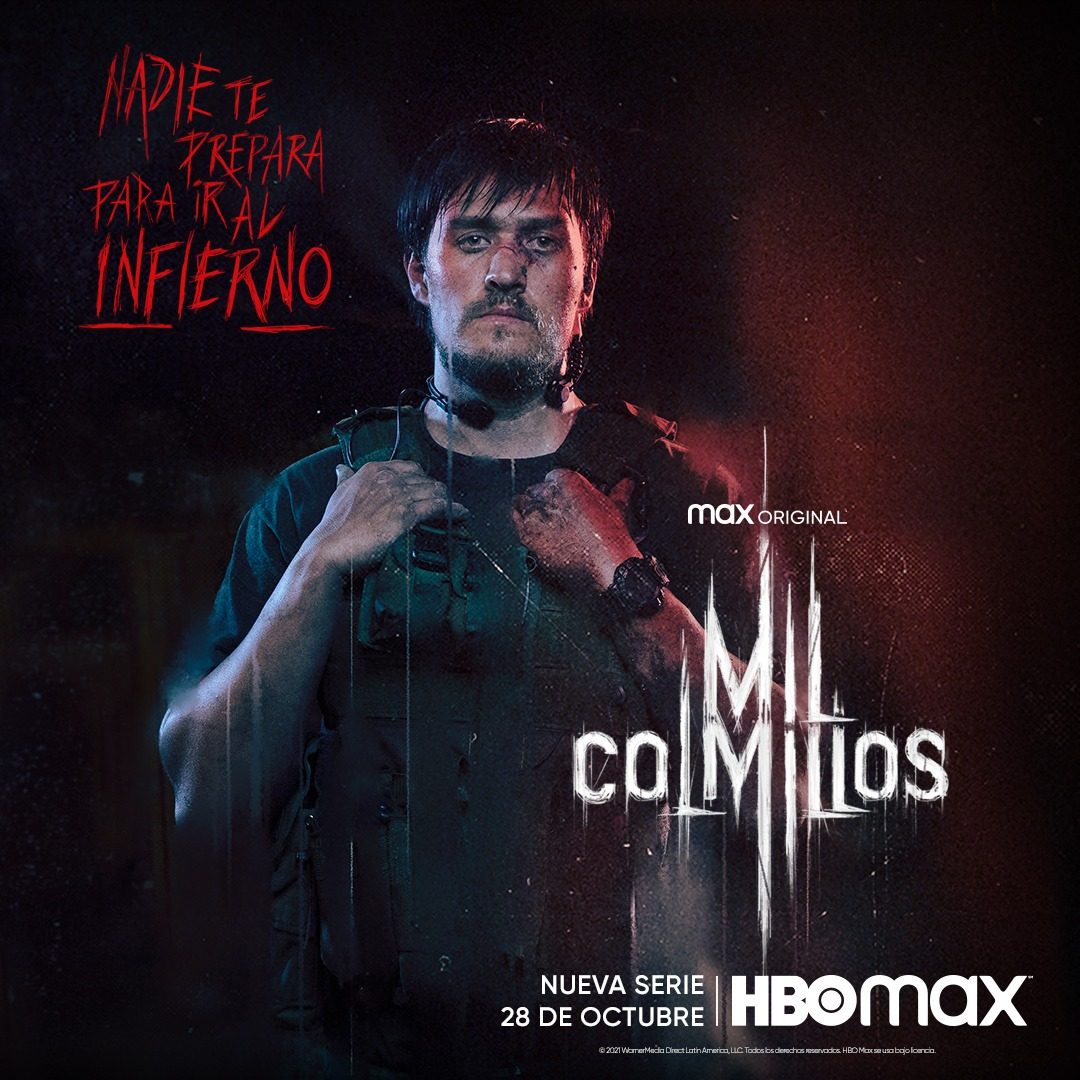 A character poster lit in deep red